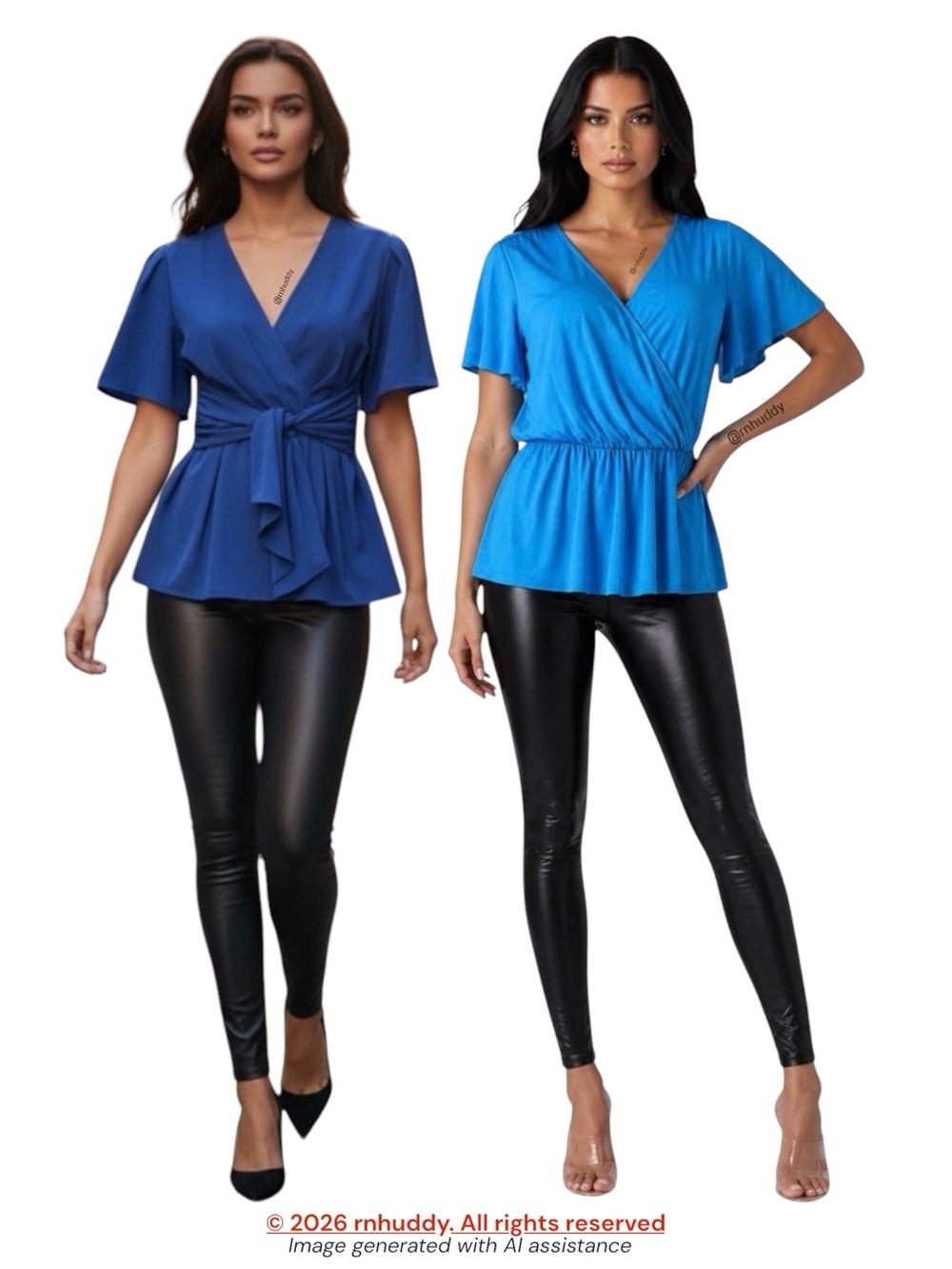 Spanx L faux leather leggings